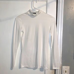 White turtleneck